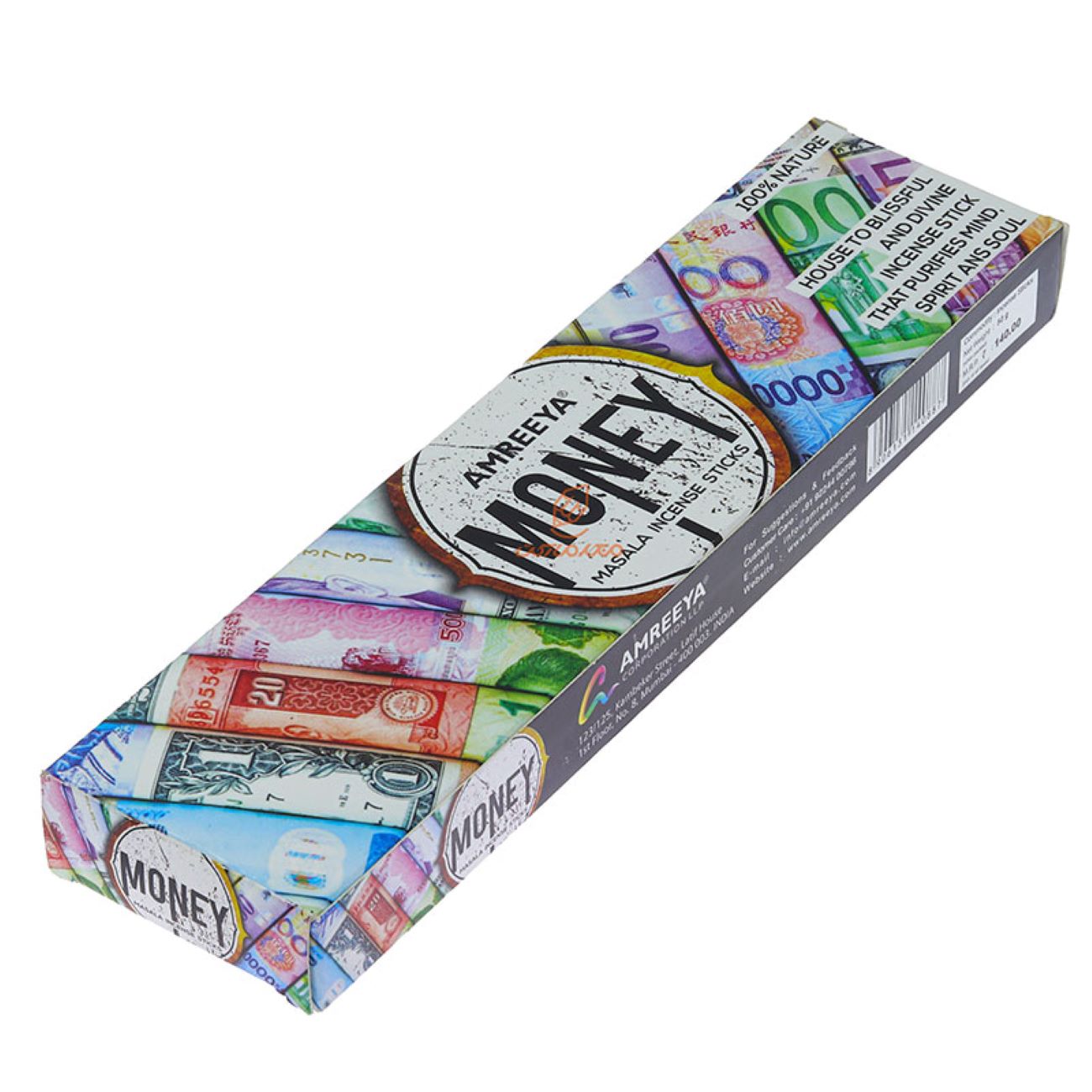 Price and Buy Amreeya Money Incense Sticks – Sense of Empowerment Fragrance, 20 Sticks (Pack of 4) - Image 4