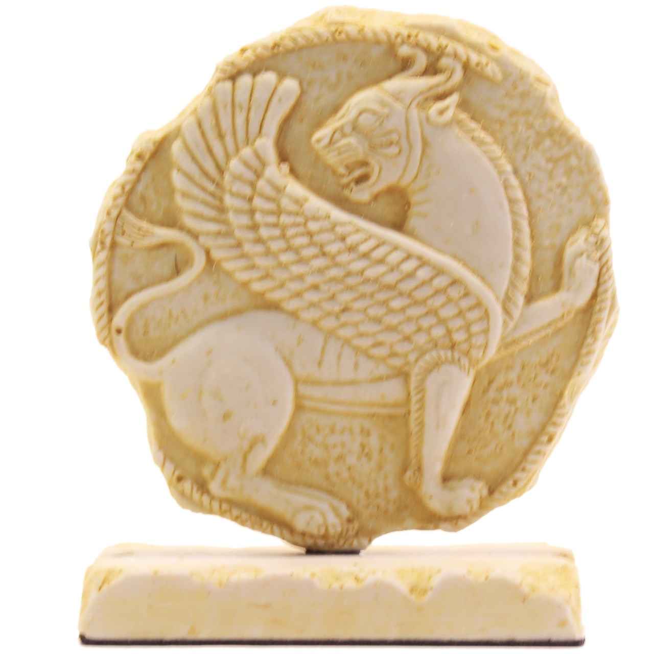 Price and Buy Ancient Persian Inscription Replica Lion in a Golden Cup