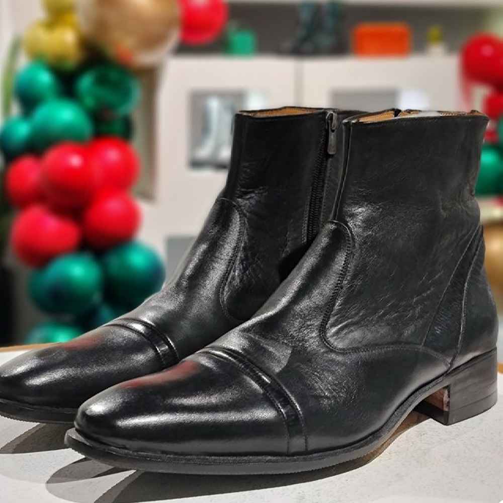 Price and Buy Ankle Leather Boots for Men – Model 206