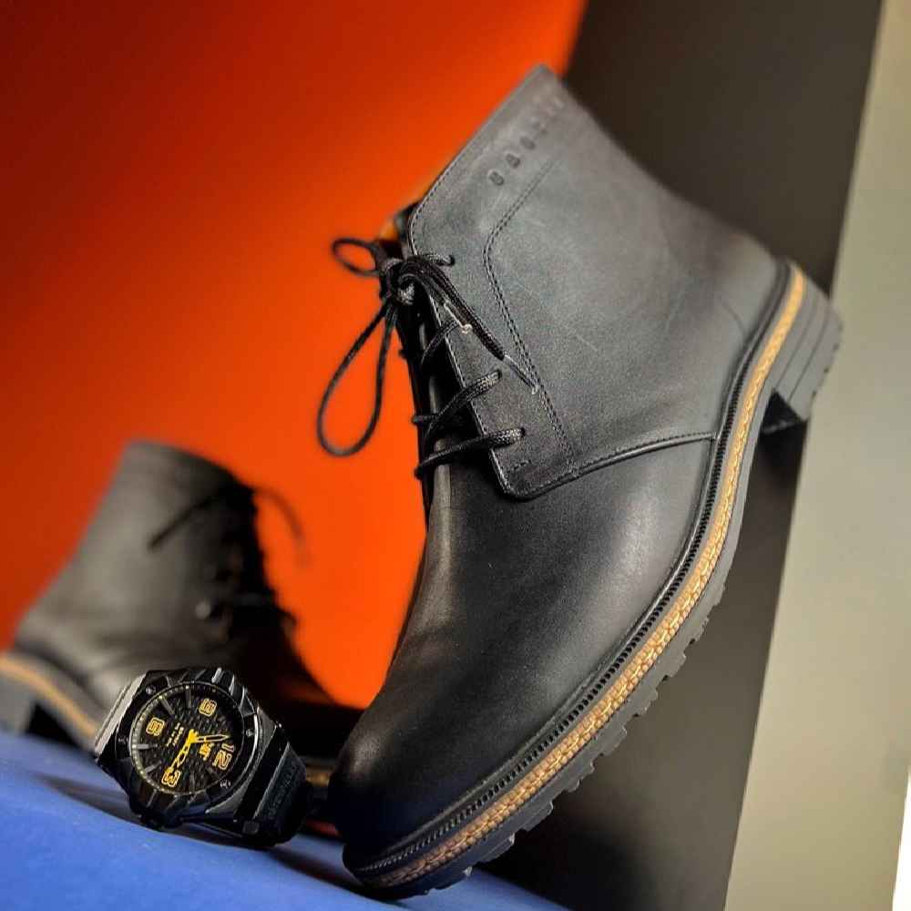 Price and Buy Ankle Leather Boots for Men – Model 217 - Image 3