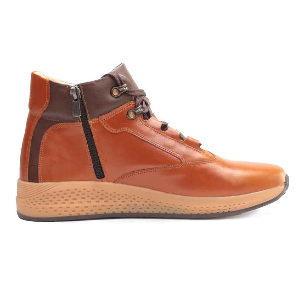 Price and Buy Ankle Leather Boots for Men – Model A243 - Image 4