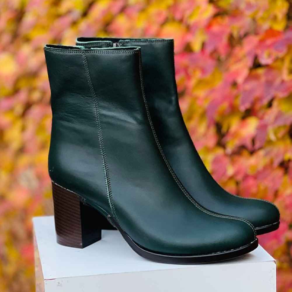 Price and Buy Ankle Leather Boots for Women – Model 113 - Image 6