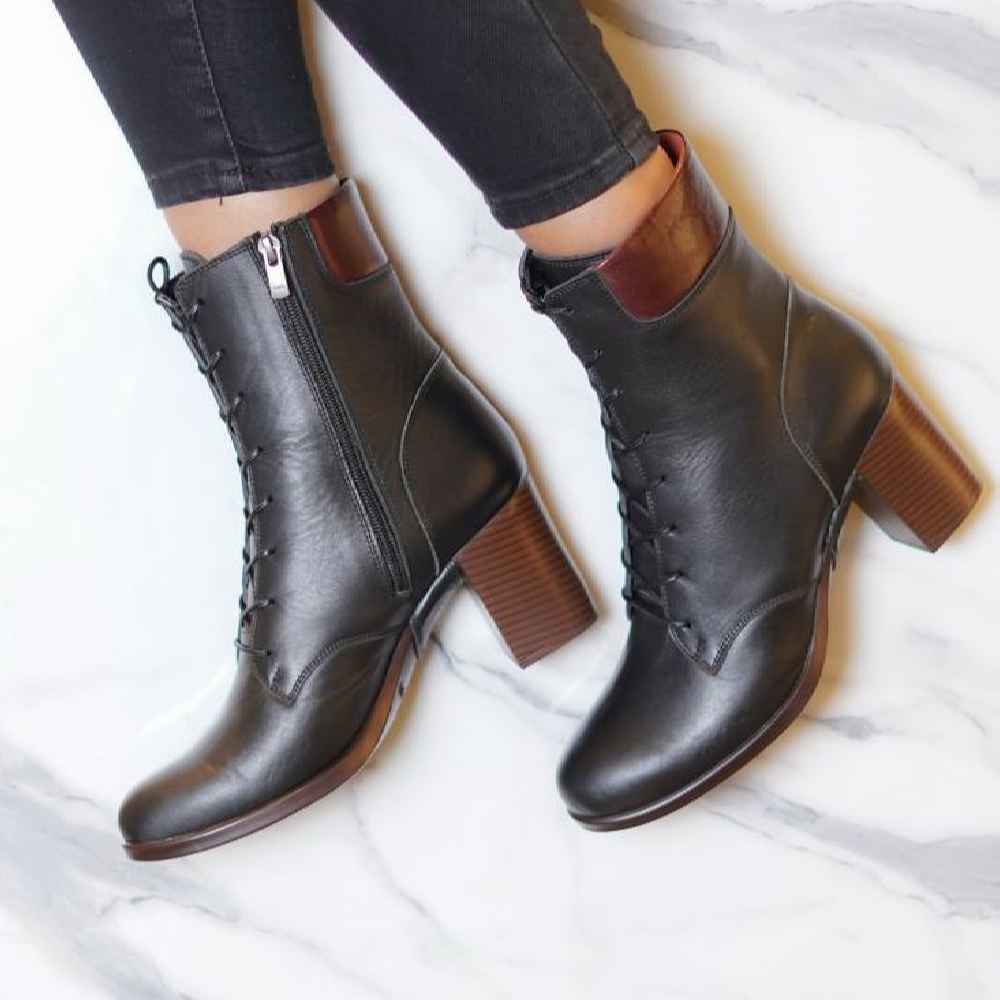 Price and Buy Ankle Leather Boots for Women – Model 114