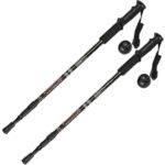 Price and Buy Anti-Shock Hiking Poles: Customizable Height Trekking Accessory (x2)