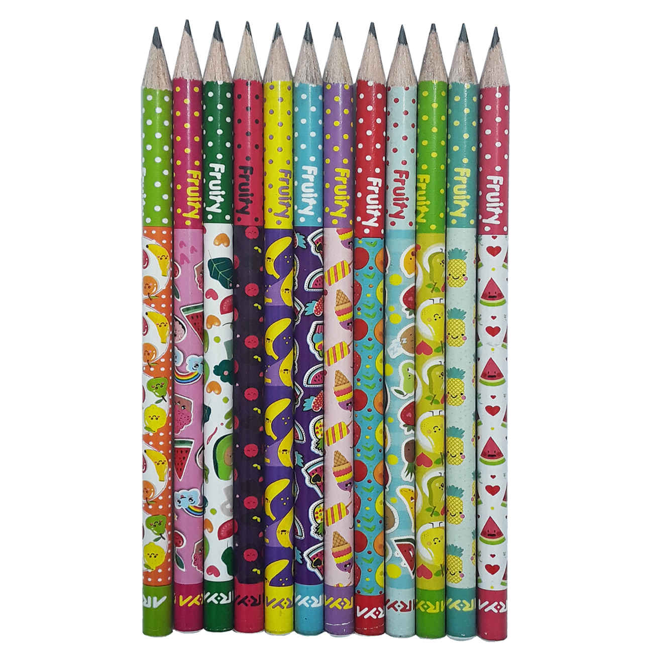Price and Buy Aria Fruity Black Pencils – Perfect for School and Creative Projects Pack of 12_6903c2164dc42.jpeg Price and Buy Aria Fruity Black Pencils – Perfect for School and Creative Projects Pack of 12 - Image 1