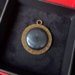 Price and Buy Artisan Bronze Necklace Featuring a Resin Stone