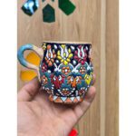 Price and Buy Artisan Coffee Mug – Enamel-Finished Pottery, Great for Hot & Cold Drink - Image 4