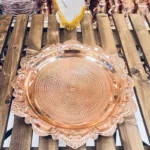 Price and Buy Artisan Hammered Copper Serving Tray – Traditional Craftsmanship Meets Modern Elegance - Image 3