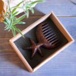 Price and Buy Artisan Hand-Carved Wooden Comb with Delicate Starfish Design - Image 3