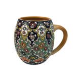 Price and Buy Artisan Mug – Enamel-Finished Pottery, Handmade Gift for Tea Lovers & Coffee Fans