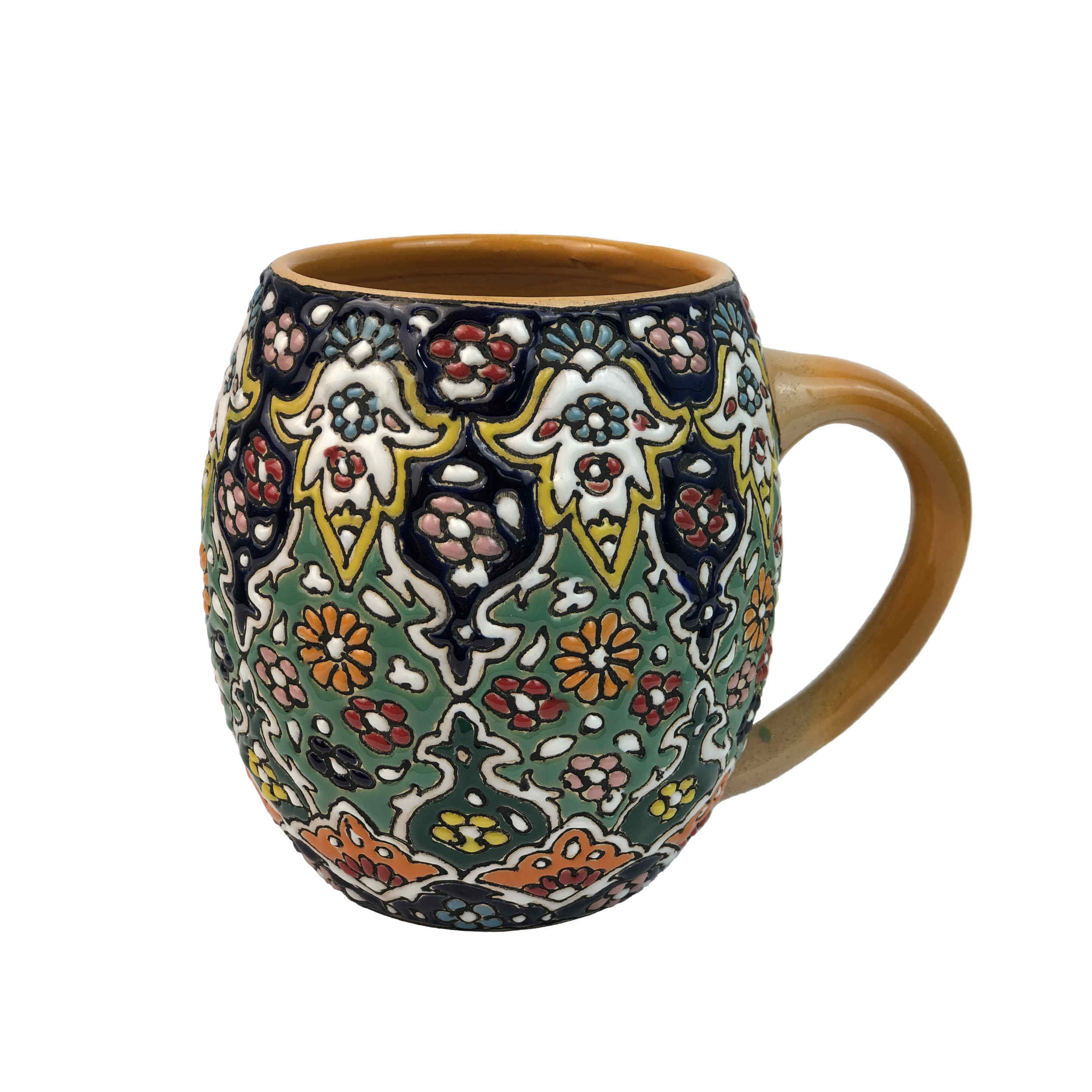 Price and Buy Artisan Mug – Enamel-Finished Pottery, Handmade Gift for Tea Lovers & Coffee Fans_69031a6a14513.jpeg Price and Buy Artisan Mug – Enamel-Finished Pottery, Handmade Gift for Tea Lovers & Coffee Fans - Image 1