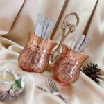 Price and Buy Artisan Persian Hammered Copper Utensil Holder – Stylish Kitchen Storage in Achaemenid Design - Image 3
