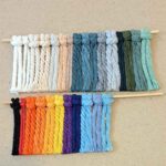 Price and Buy Artisanal Macrame Earring Dangles with Triangle Design - Image 3