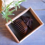 Price and Buy Artisanal Wooden Comb Hand-Carved with Intricate Butterfly Design - Image 4
