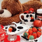 Price and Buy Artistic Ceramic Cup – Perfect for Gifting & Drink with Panda & Biscuit Holder Design - Image 3
