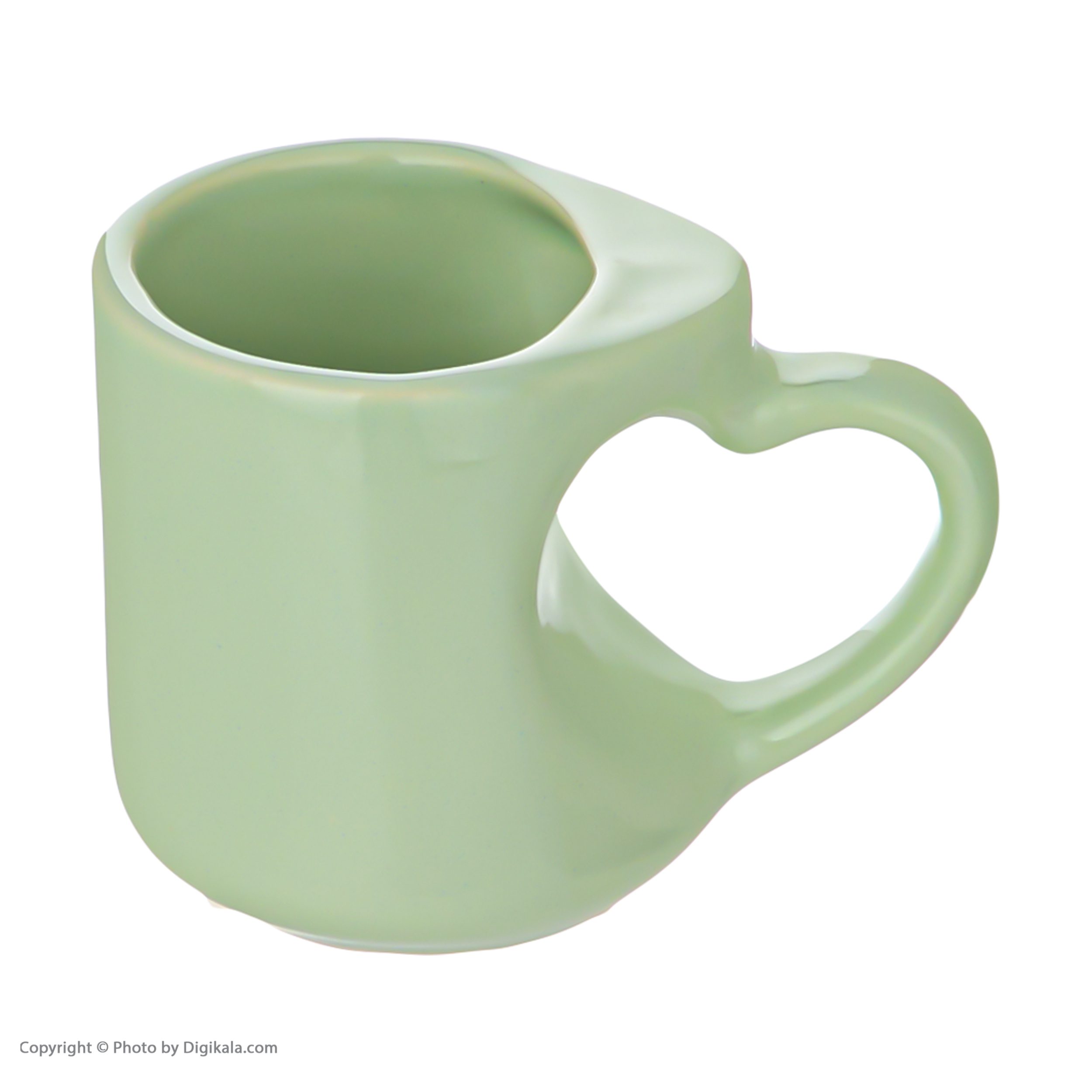 Price and Buy Artistic Ceramic Mug – Heart Handle Design, Chic & Luxe - Image 4