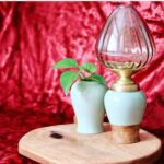 Price and Buy Artistic Ceramic Table Lamp Handcrafted with Vase Set