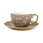 Price and Buy Artistic Classic Porcelain Tea Set with Golden Detailing – Sophisticated & Elegant Dining Experience - Image 4