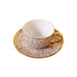 Price and Buy Artistic Classic Porcelain Tea Set with Golden Detailing – Sophisticated & Elegant Dining Experience - Image 6