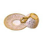 Price and Buy Artistic Classic Porcelain Tea Set with Golden Detailing – Sophisticated & Elegant Dining Experience - Image 7