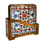 Price and Buy Artistic Coaster Set – Tile Model with Floral Design Pack of 6