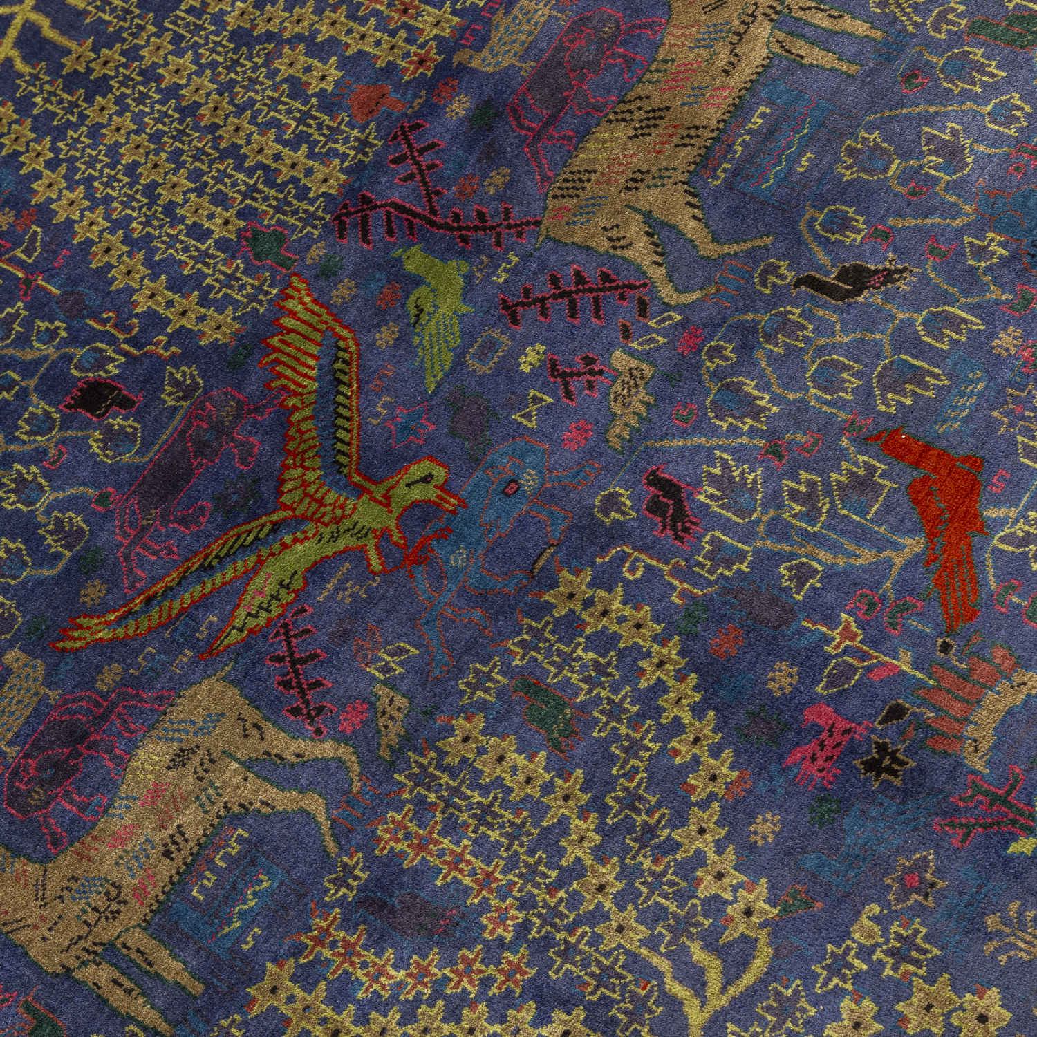 Price and Buy Artistic Collectible Persian Wool Carpet Hand-Knotted in Baluchistan - Image 4