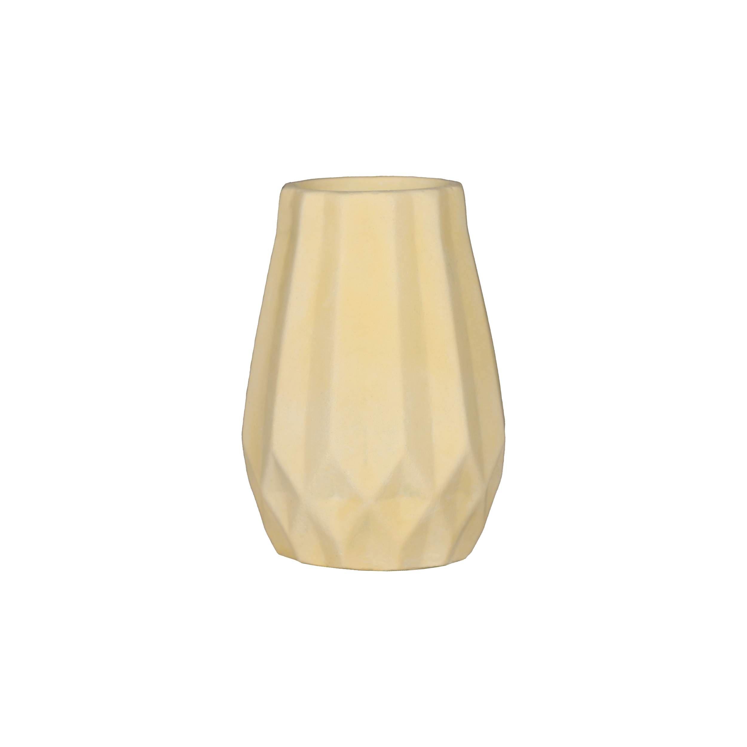 Price and Buy Artistic Concrete Vase with Resin Handcrafted Black - Image 5
