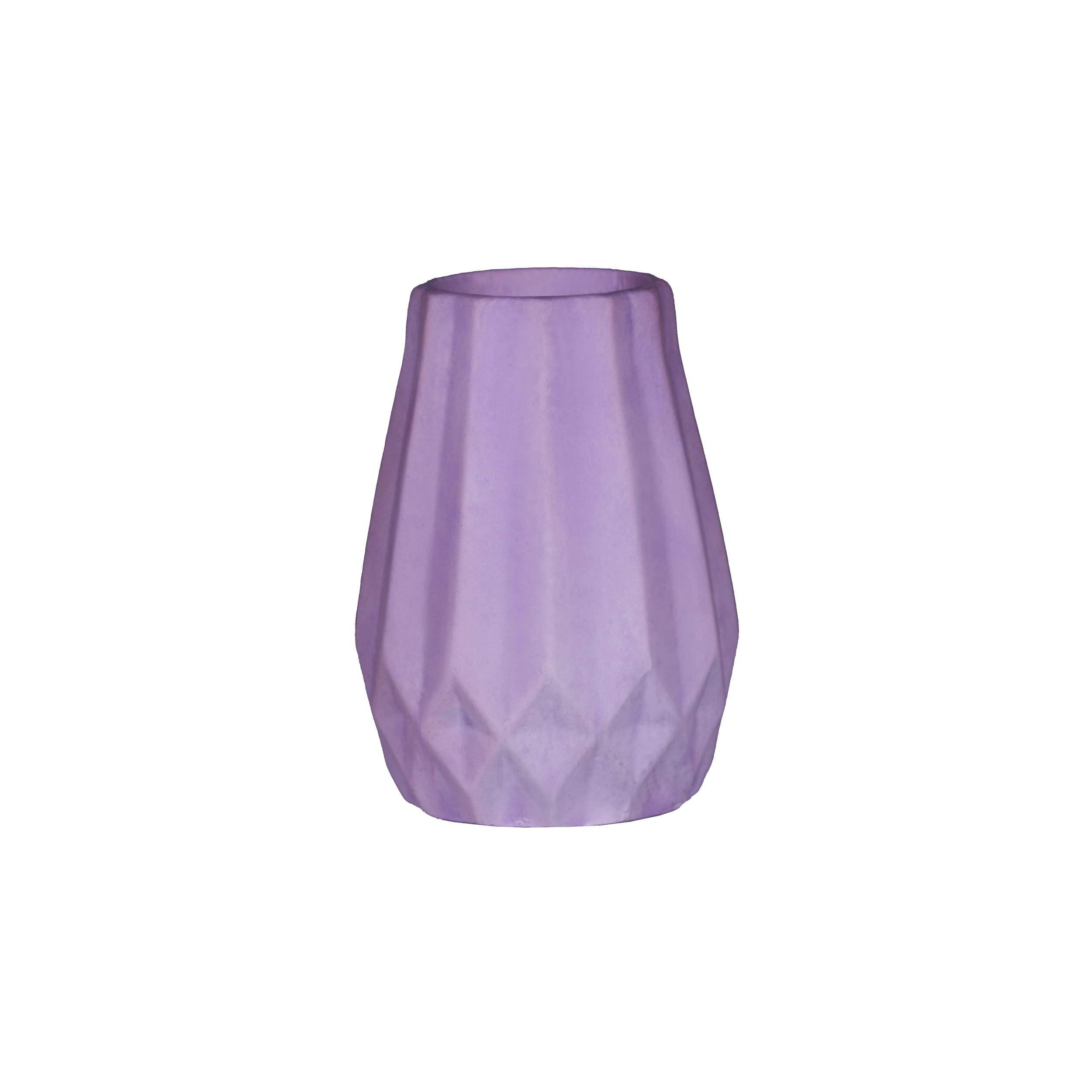 Price and Buy Artistic Concrete Vase with Resin Handcrafted Black - Image 6