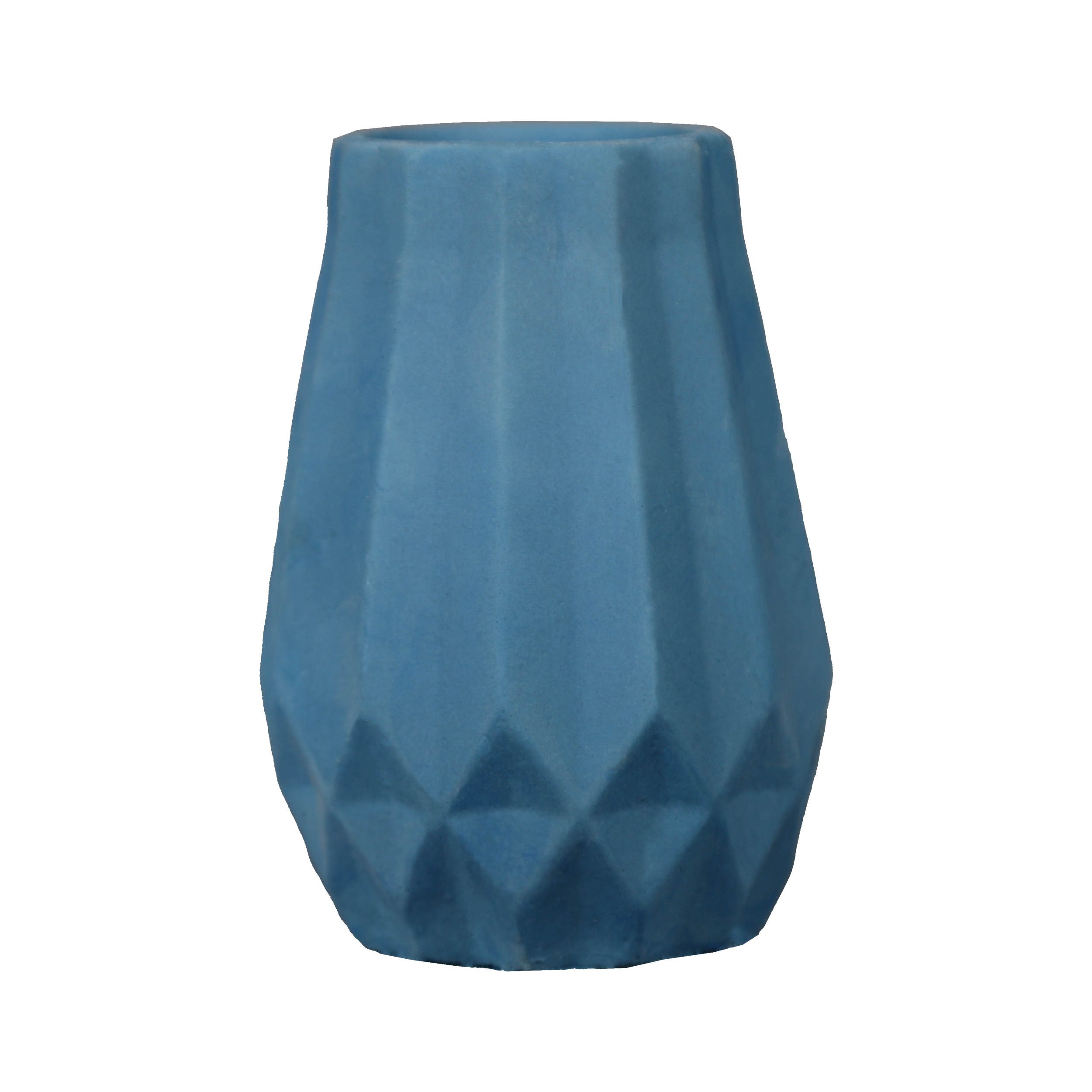 Price and Buy Artistic Concrete Vase with Resin Handcrafted Black - Image 8