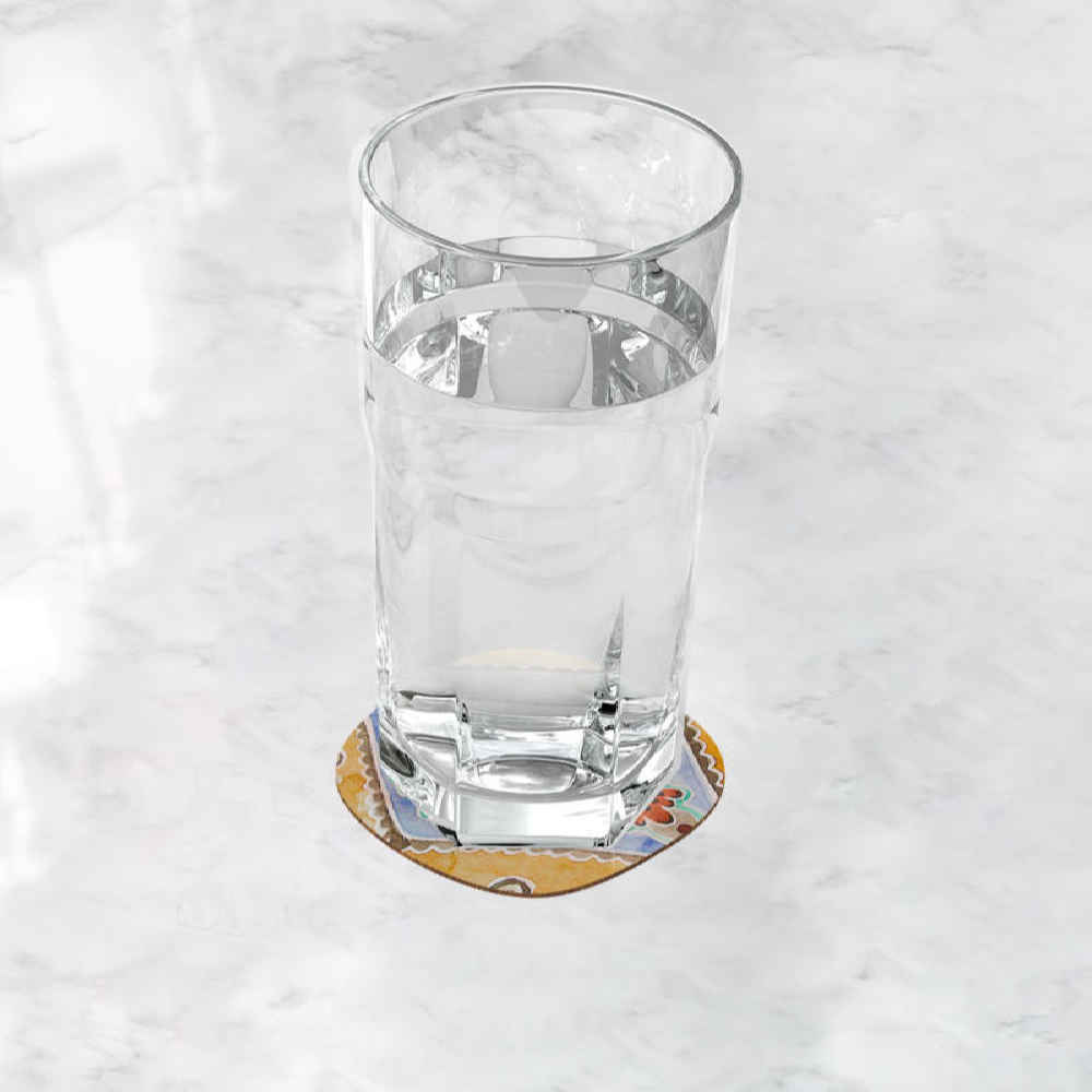 Price and Buy Artistic Drink Coaster Set with the Design Abrang - Image 3