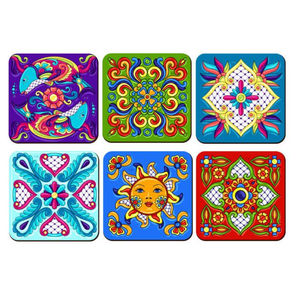 Price and Buy Artistic Drink Coaster Set with the Design Tile_68fc45ed1bb85.jpeg Price and Buy Artistic Drink Coaster Set with the Design Tile