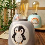 Price and Buy Artistic Elegance Hand-Drawn Table Lamp with Unique Illustrative Design - Image 3