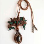 Price and Buy Artistic Macrame Necklace Handmade Model Tree of Life