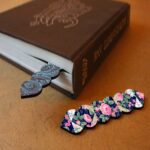 Price and Buy Artistic Persian Inspired Wooden Bookmark with Floral & Paisley Design - Image 3