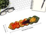 Price and Buy Artistic Persian Inspired Wooden Bookmark with Leyli & Majnun Design – Set of 2 - Image 4