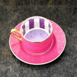 Price and Buy Artistic Porcelain Tea Set, Colorful Kosova Design, 12-Pieces – Stylish & Vibrant Tea & Coffee Collection - Image 10