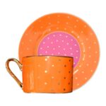 Price and Buy Artistic Porcelain Tea Set, Colorful Kosova Design, 12-Pieces – Stylish & Vibrant Tea & Coffee Collection - Image 14