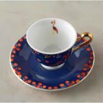 Price and Buy Artistic Porcelain Tea Set in Navy Blue – Classic & Timeless Tea Collection - Image 4