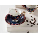 Price and Buy Artistic Porcelain Tea Set in Navy Blue – Classic & Timeless Tea Collection - Image 6