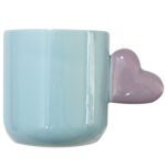 Price and Buy Artistic Porcelain Tea Set of 6 in Turquoise – Vibrant Colorful Collection for Home & Gift - Image 4
