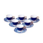 Price and Buy Artistic Porcelain Tea Set with Leaf Design – Handcrafted & Unique Style