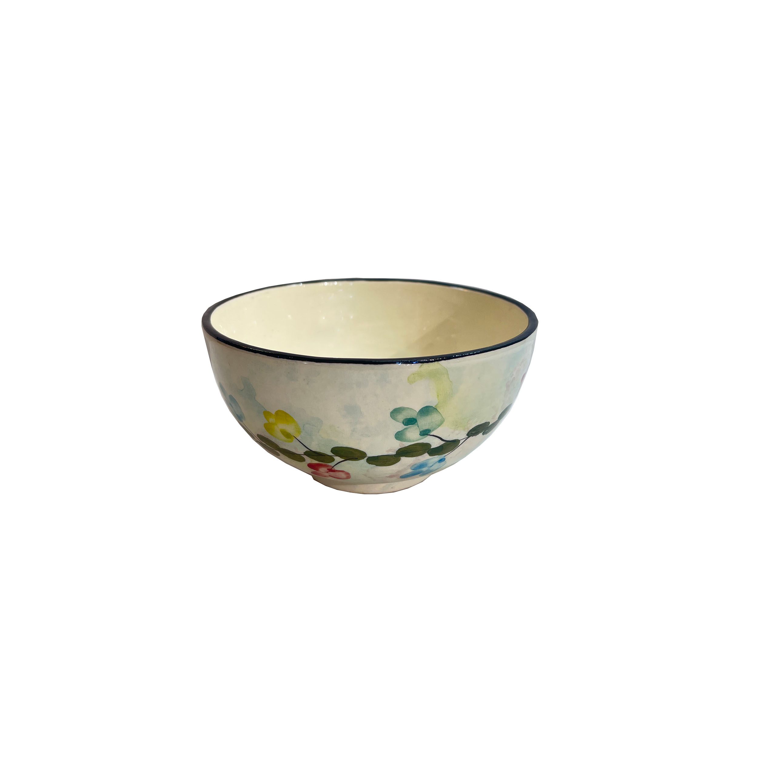 Price and Buy Artistic Pottery Bowl – For Serving Yogurt, Soup, Ash, Noodles, Ice Cream | White (Set of 6) - Image 3