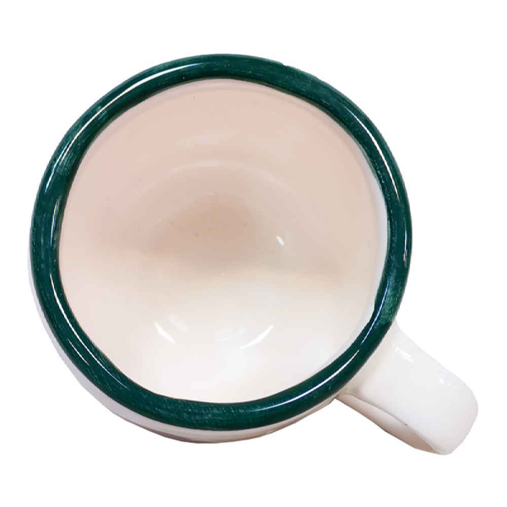 Price and Buy Artistic Pottery Cup – Handcrafted with Flower Pattern - Image 4