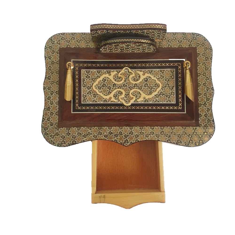Price and Buy Artistic Wooden Holder – Toranj Motif with Persian Craft - Image 3