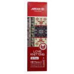 Price and Buy Arya LOVE KNITTING Black Pencils – for Writing & Drawing Pack of12 - Image 3