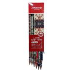 Price and Buy Arya LOVE KNITTING Black Pencils – for Writing & Drawing Pack of12 - Image 4