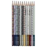Price and Buy Arya Young Aria Black Pencils – Premium Quality Comfortable Grip Pack of 12