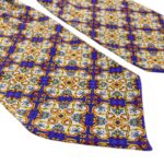 Price and Buy Ascot Tie | Stylish Geometric Pattern Neck Scarf for Formal & Casual Outfits - Image 3