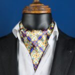 Price and Buy Ascot Tie | Stylish Geometric Pattern Neck Scarf for Formal & Casual Outfits - Image 5