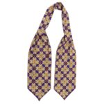 Price and Buy Ascot Tie | Stylish Geometric Pattern Neck Scarf for Formal & Casual Outfits - Image 6